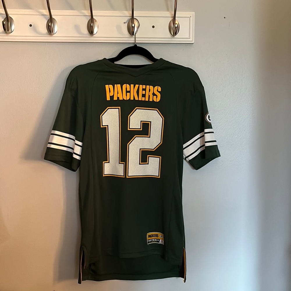 Aaron Rodgers jersey green